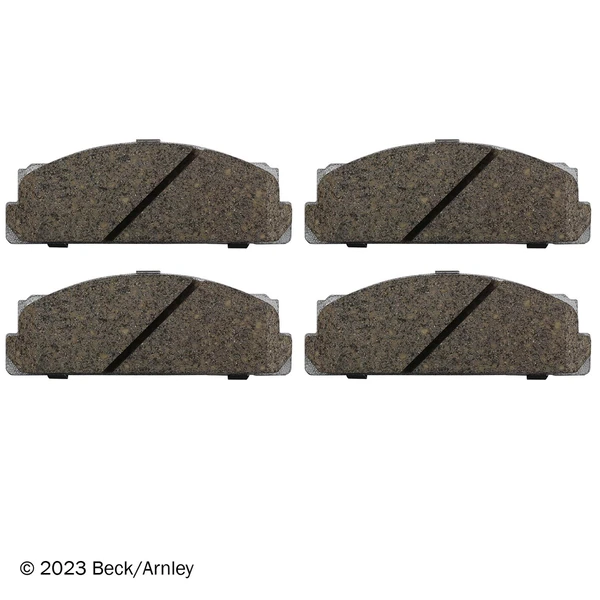 Beck/Arnley 085-0167 Disc Brake Pad Set, Front Side