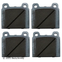 Beck/Arnley 085-0258 Disc Brake Pad Set, Front Side