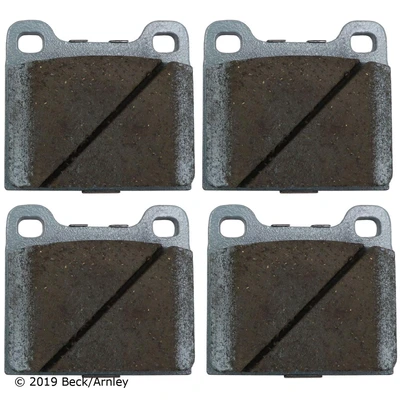 Beck/Arnley 085-0407 Disc Brake Pad Set
