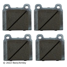 Beck/Arnley 085-0688 Disc Brake Pad Set, Front Side