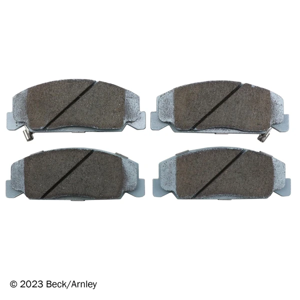 Beck/Arnley 085-1252 Disc Brake Pad Set, Front Side