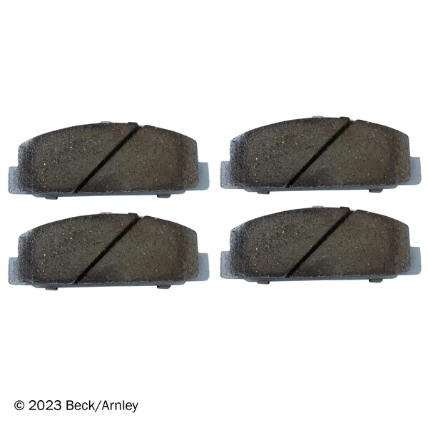 Beck/Arnley 085-1283 Disc Brake Pad Set, Rear Side