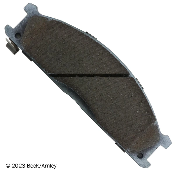 Beck/Arnley 085-1296 Disc Brake Pad Set, Front Side