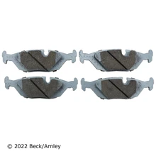 Beck/Arnley 085-1235 Disc Brake Pad Set, Rear Side