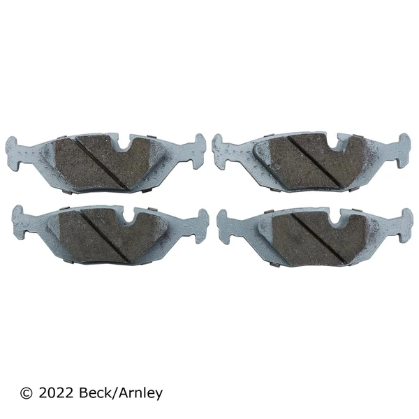 Beck/Arnley 085-1235 Disc Brake Pad Set, Rear Side
