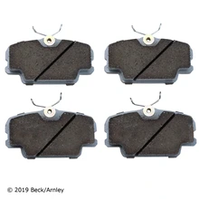 Beck/Arnley 085-1236 Disc Brake Pad Set, Front Side