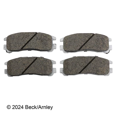 Beck/Arnley 085-1341 Disc Brake Pad Set, Rear Side