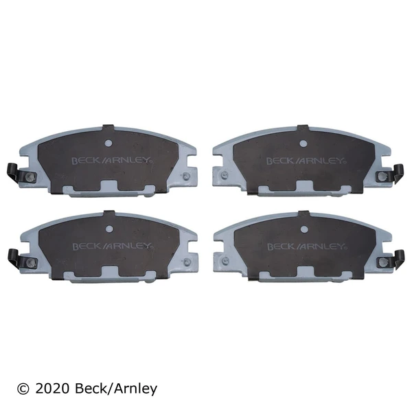 Beck/Arnley 085-1360 Disc Brake Pad Set, Front Side