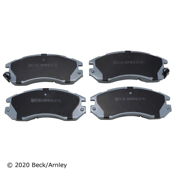 Beck/Arnley 085-1377 Disc Brake Pad Set, Front Side