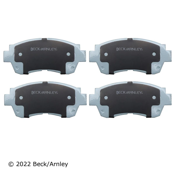 Beck/Arnley 085-1379 Disc Brake Pad Set, Front Side