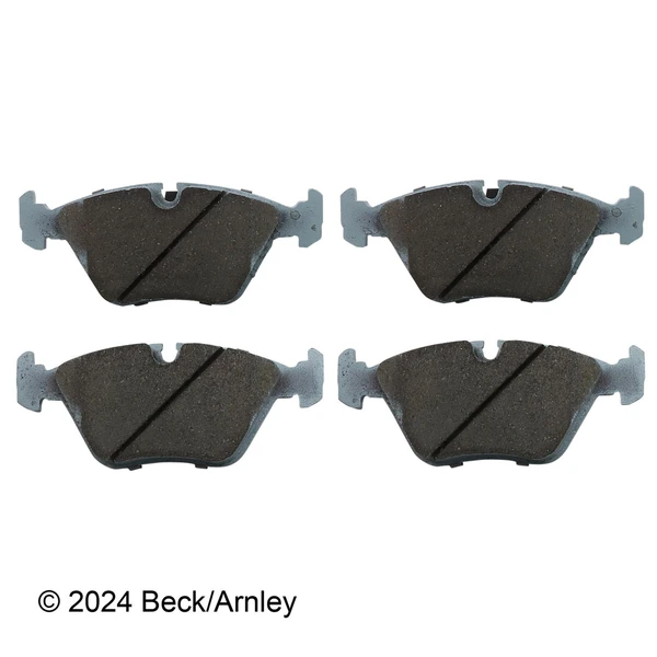 Beck/Arnley 085-1380 Disc Brake Pad Set, Front Side