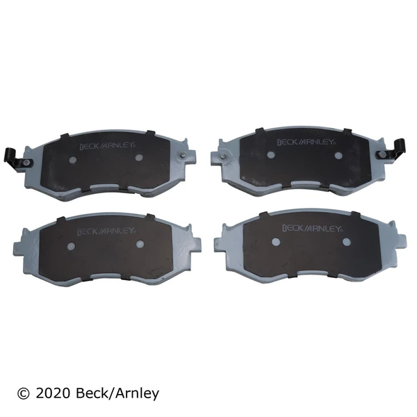 Beck/Arnley 085-1381 Disc Brake Pad Set, Front Side