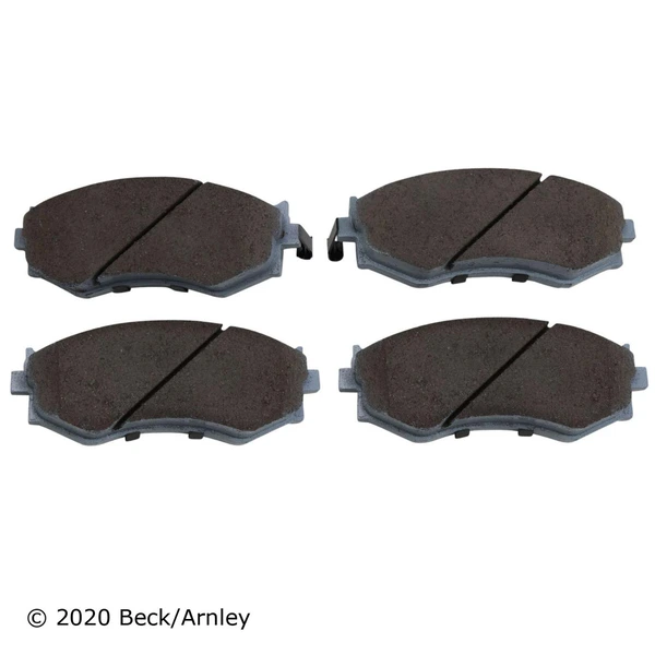 Beck/Arnley 085-1381 Disc Brake Pad Set, Front Side