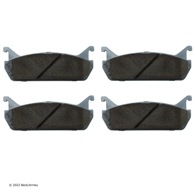 Beck/Arnley 085-1389 Disc Brake Pad Set, Rear Side