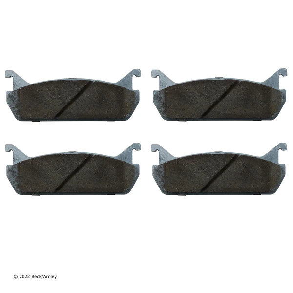 Beck/Arnley 085-1389 Disc Brake Pad Set, Rear Side