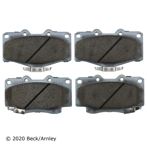 Beck/Arnley 085-1391 Disc Brake Pad Set, Front Side