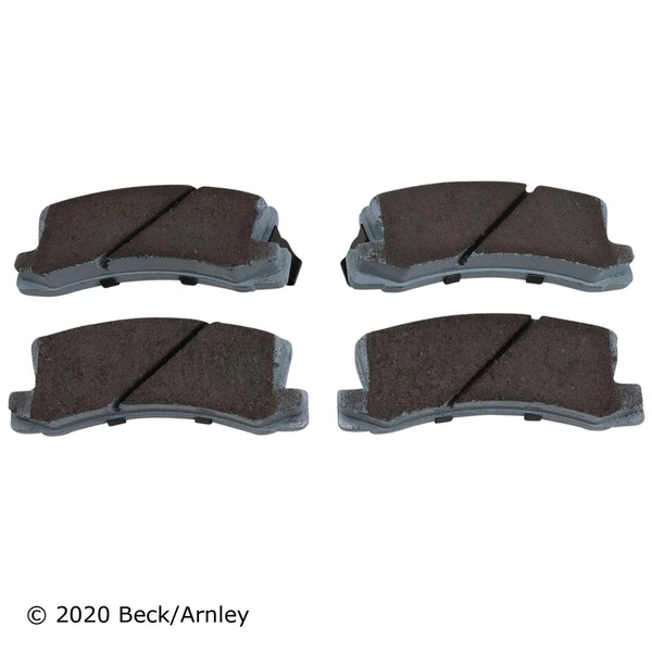 Beck/Arnley 085-1311 Disc Brake Pad Set, Rear Side