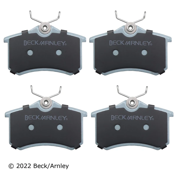 Beck/Arnley 085-1325 Disc Brake Pad Set, Rear Side