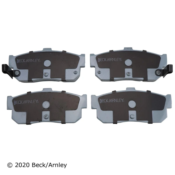 Beck/Arnley 085-1447 Disc Brake Pad Set, Rear Side