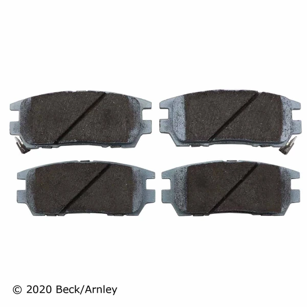 Beck/Arnley 085-1464 Disc Brake Pad Set, Rear Side