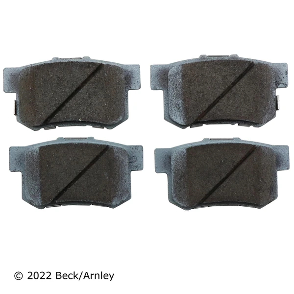 Beck/Arnley 085-1467 Disc Brake Pad Set, Rear Side