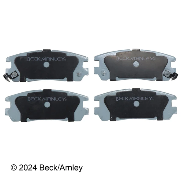 Beck/Arnley 085-1473 Disc Brake Pad Set, Rear Side