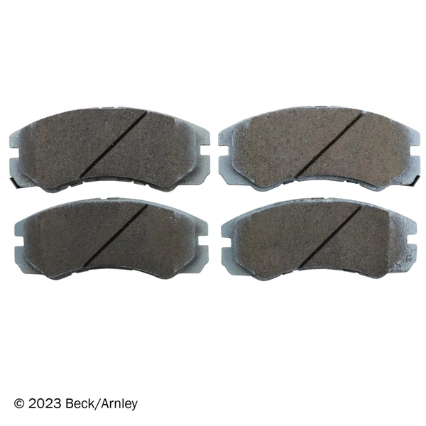Beck/Arnley 085-1475 Disc Brake Pad Set, Front Side