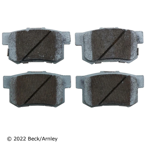 Beck/Arnley 085-1498 Disc Brake Pad Set, Rear Side