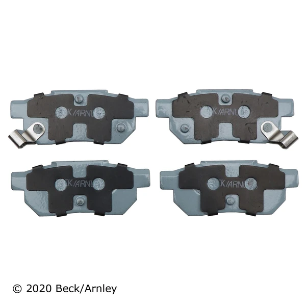 Beck/Arnley 085-1431 Disc Brake Pad Set, Rear Side
