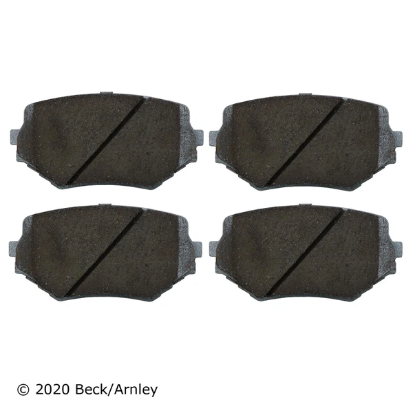 Beck/Arnley 085-1547 Disc Brake Pad Set, Front Side