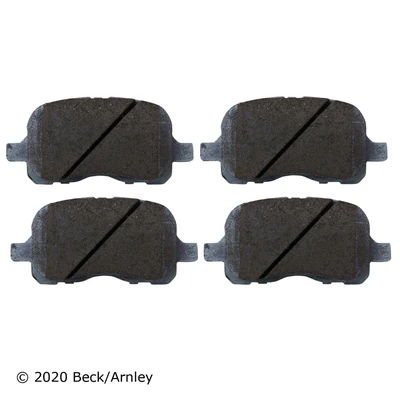 Beck/Arnley 085-1553 Disc Brake Pad Set, Front Side
