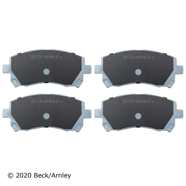 Beck/Arnley 085-1554 Disc Brake Pad Set, Front Side