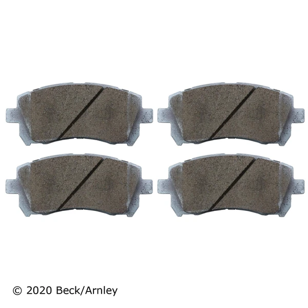 Beck/Arnley 085-1554 Disc Brake Pad Set, Front Side