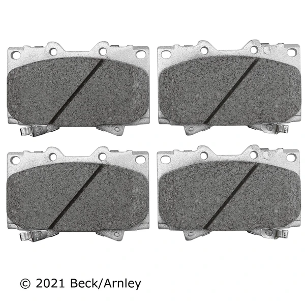 Beck/Arnley 085-1570 Disc Brake Pad Set, Front Side