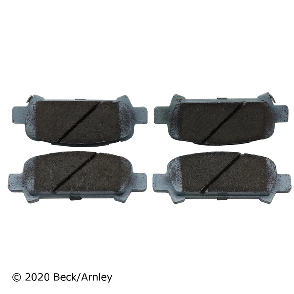 Beck/Arnley 085-1573 Disc Brake Pad Set, Rear Side