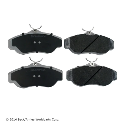 Beck/Arnley 085-1587 Disc Brake Pad Set, Front Side