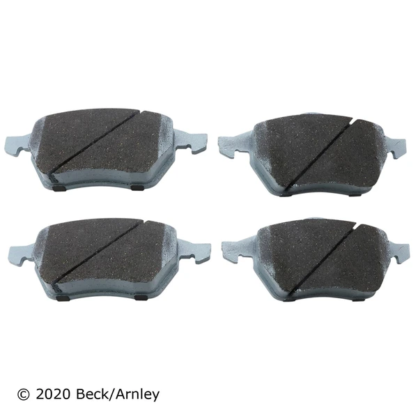 Beck/Arnley 085-1596 Disc Brake Pad Set, Front Side