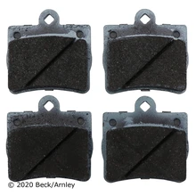 Beck/Arnley 085-1598 Disc Brake Pad Set, Rear Side