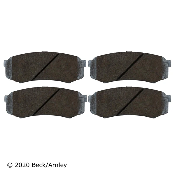 Beck/Arnley 085-1502 Disc Brake Pad Set, Rear Side