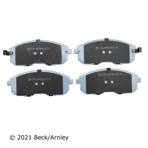 Beck/Arnley 085-1514 Disc Brake Pad Set, Front Side
