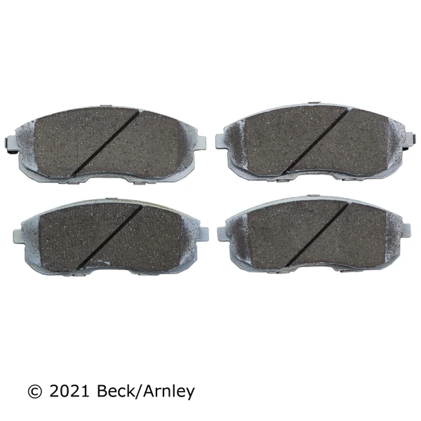 Beck/Arnley 085-1514 Disc Brake Pad Set, Front Side