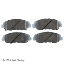 Beck/Arnley 085-1530 Disc Brake Pad Set, Front Side
