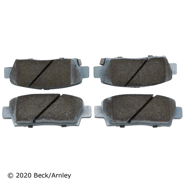 Beck/Arnley 085-1534 Disc Brake Pad Set, Rear Side