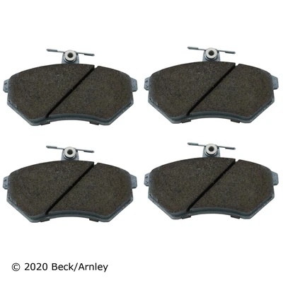 Beck/Arnley 085-1536 Disc Brake Pad Set, Front Side