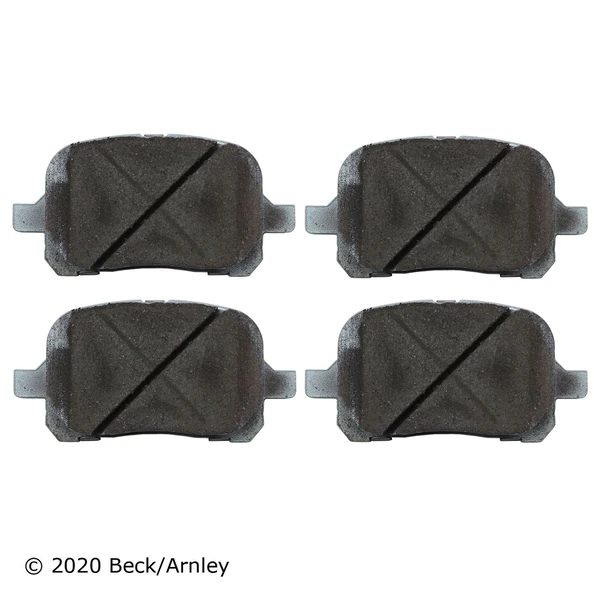 Beck/Arnley 085-1538 Disc Brake Pad Set, Front Side