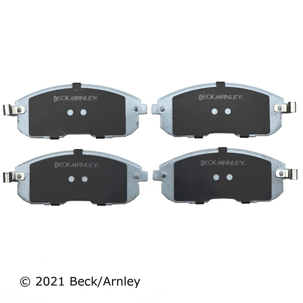 Beck/Arnley 085-1640 Disc Brake Pad Set, Front Side