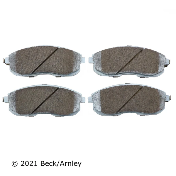 Beck/Arnley 085-1640 Disc Brake Pad Set, Front Side
