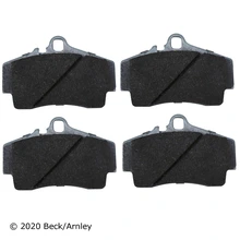 Beck/Arnley 085-1643 Disc Brake Pad Set, Rear Side