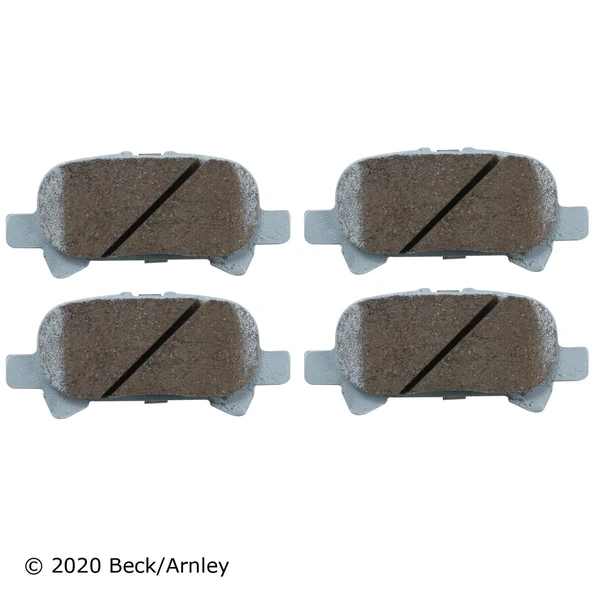 Beck/Arnley 085-1647 Disc Brake Pad Set, Rear Side