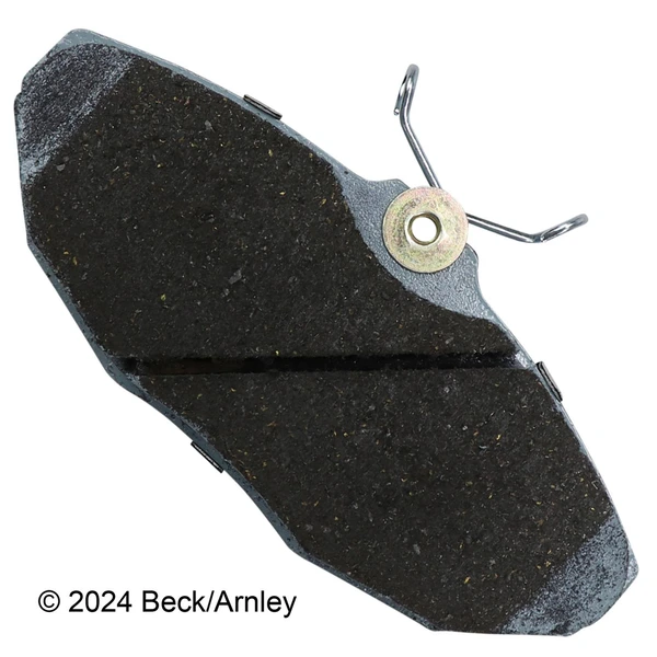 Beck/Arnley 085-1650 Disc Brake Pad Set, Rear Side